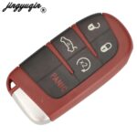 Plastový kryt elektroniky klíče 5-ti tlačítkový - červený